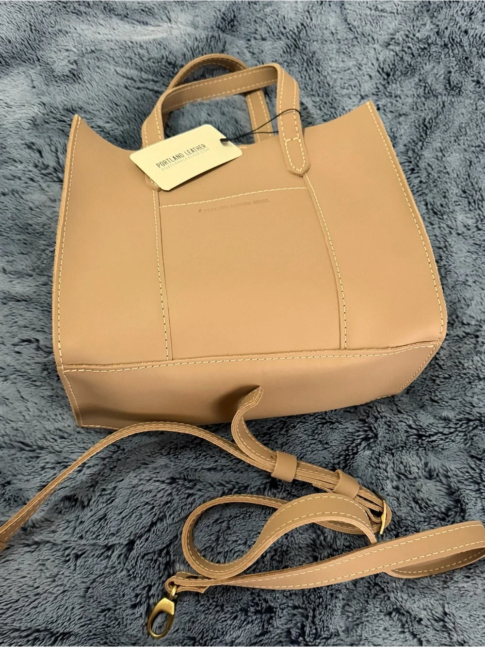 Portland Leather sleek structured